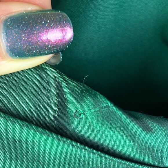 Alyce Designs Strapless Formal Prom Dress Sweetheart Beaded Gown Emerald Green - Picture 16 of 16